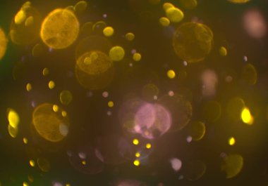 bokeh abstact arka plan ile galaksi