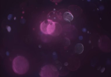 bokeh abstact arka plan ile galaksi