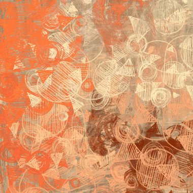 Kopya alanı ile soyut grunge desenli arkaplan