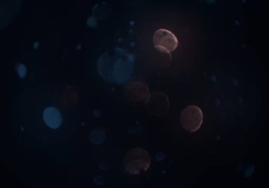 bokeh abstact arka plan ile galaksi