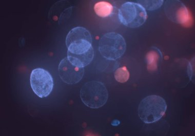 Bokeh ile soyut arkaplan