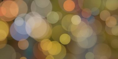 Bokeh ile soyut arkaplan