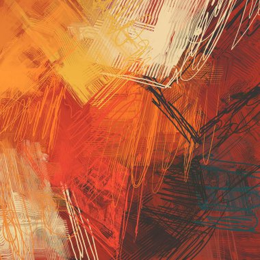 Farklı renk kalıplarına sahip soyut grunge arkaplanı