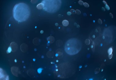 bokeh abstact arka plan ile galaksi