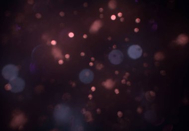 bokeh abstact arka plan ile galaksi