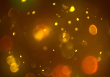 bokeh abstact arka plan ile galaksi