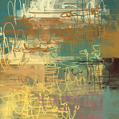 Farklı renk kalıplarına sahip soyut grunge arkaplanı