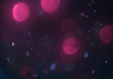 bokeh abstact arka plan ile galaksi