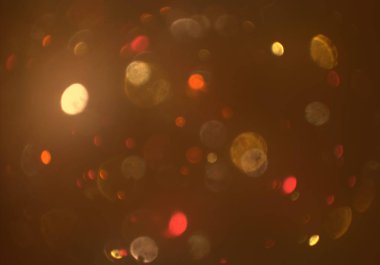 bokeh abstact arka plan ile galaksi