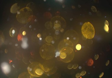 bokeh abstact arka plan ile galaksi