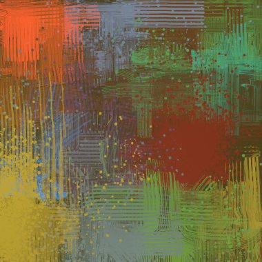 Farklı renk kalıplarına sahip soyut grunge arkaplanı