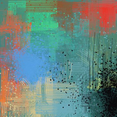 Farklı renk kalıplarına sahip soyut grunge arkaplanı