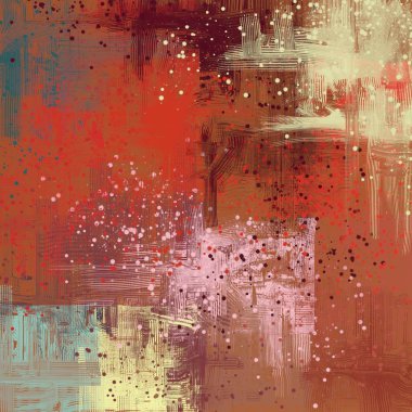 Farklı renk kalıplarına sahip soyut grunge arkaplanı