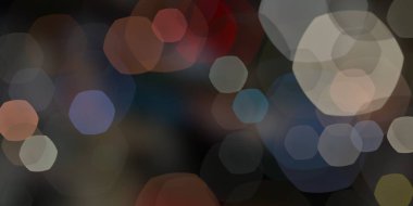 Bokeh çevreleri ile yapılan soyut sanatsal arka plan