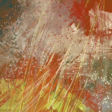 Farklı renk kalıplarına sahip soyut grunge arkaplanı