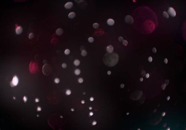 bokeh abstact arka plan ile galaksi