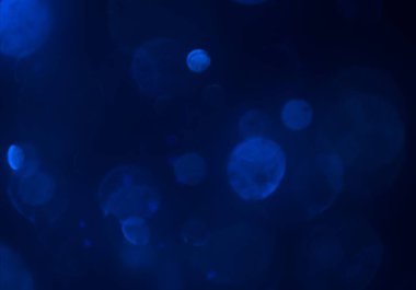 Soyut mavi bokeh arkaplanı