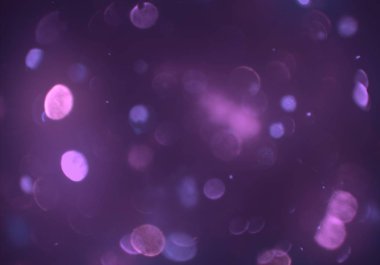 bokeh abstact arka plan ile galaksi