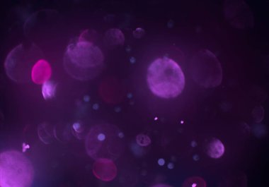 bokeh abstact arka plan ile galaksi