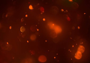 bokeh abstact arka plan ile galaksi