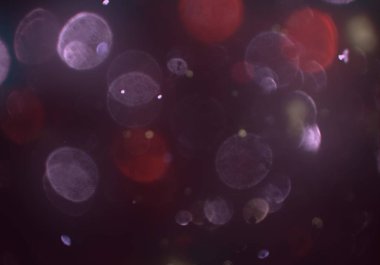 Bokeh ile soyut arkaplan