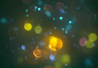 Bokeh ile soyut arkaplan