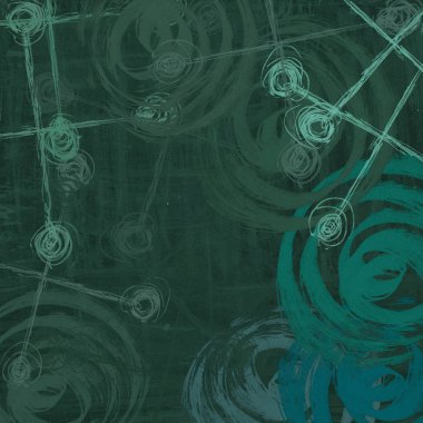 Kopya alanı ile soyut grunge desenli arkaplan