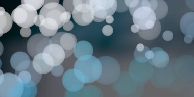 Bokeh çevreleri ile yapılan soyut sanatsal arka plan
