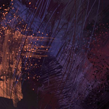 Farklı renk kalıplarına sahip soyut grunge arkaplanı