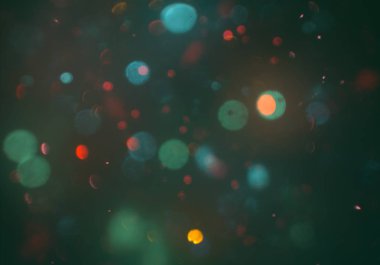 Bokeh ile soyut arkaplan