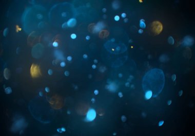 bokeh abstact arka plan ile galaksi