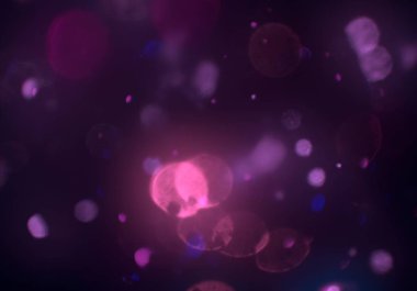 bokeh abstact arka plan ile galaksi