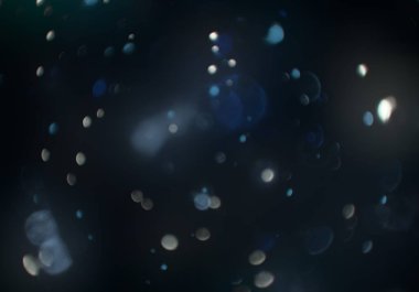 bokeh abstact arka plan ile galaksi