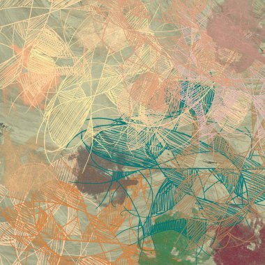 Kopya alanı ile soyut grunge desenli arkaplan