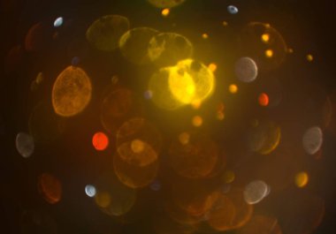 bokeh abstact arka plan ile galaksi