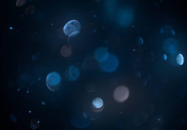 bokeh abstact arka plan ile galaksi