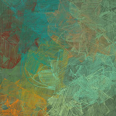 Kopya alanı ile soyut grunge desenli arkaplan