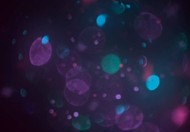 kopya alanı ile bokeh ışıkları dijital arka plan