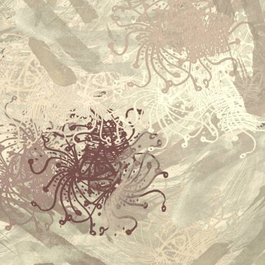 Kopya alanı ile soyut grunge desenli arkaplan