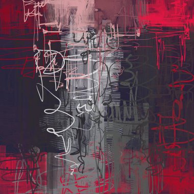 arka planda grunge tarzı