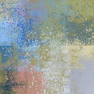 Farklı renk kalıplarına sahip soyut grunge arkaplanı