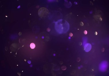 bokeh abstact arka plan ile galaksi