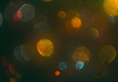 bokeh abstact arka plan ile galaksi