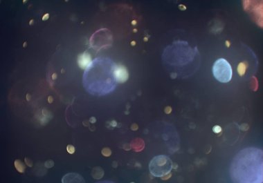 kopya alanı ile bokeh ışıkları dijital arka plan