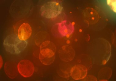 Bokeh ile soyut arkaplan