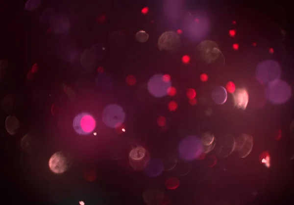 Fondo Pantalla Abstracto Con Luces Bokeh — Foto de Stock