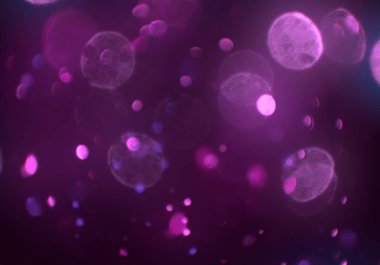 bokeh abstact arka plan ile galaksi