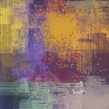 Farklı renk kalıplarına sahip soyut grunge arkaplanı