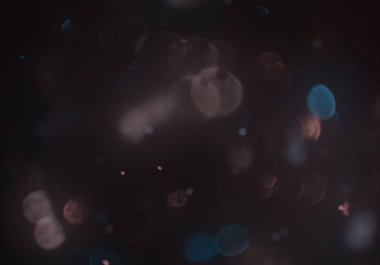 bokeh abstact arka plan ile galaksi