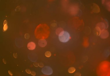 bokeh abstact arka plan ile galaksi